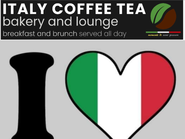 Negocio Cafeteria-Tienda-distribucion, un solo empleado, facil de controlar, bebida y comida de Italia, cafe, te, piadinas, etc.