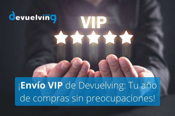 Envío VIP de la franquicia Devuelving: Envíos gratuitos durante un año