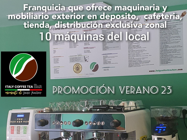 Triplica beneficio con éxito garantizado, con local bar, snack y zona exclusiva distribución.  