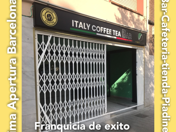 Italy Coffee Tea Store y Piadina Leggera, abre tu negocio sin estar allí