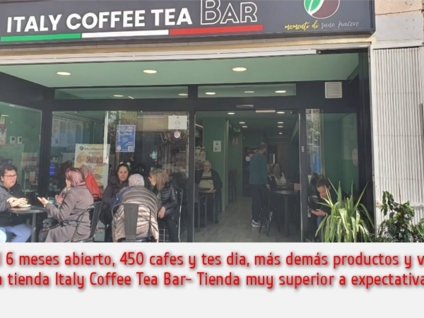 Café de especialidad, baristas y cafeterías de éxito Italy Coffee Tea Store