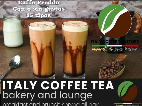 Cafe, te, tisanas, cacao, freddo, una delicia de Italia y 150 bebidas en 20 segundos, franquicia Italy Coffee Tea Store