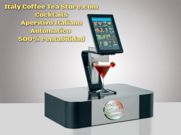 La franquicia Italy Coffee Tea Store incorpora a sus productos cocktelería-aperitivo italiano automático.