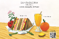 La franquicia Santagloria refuerza su oferta de mediodía con una  nueva gama de sandwiches