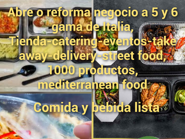 TempoDitalia lanza el supermercado italiano de Super alimentacion italiana, 5 y 6 gama , lista para comer o beber, 1000 productos